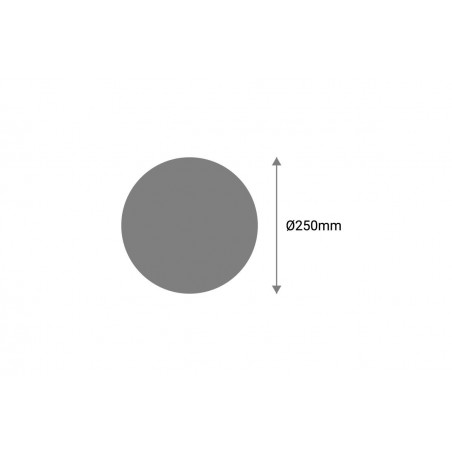 Miroirs de sécurité 3mm Ø250mm Rond