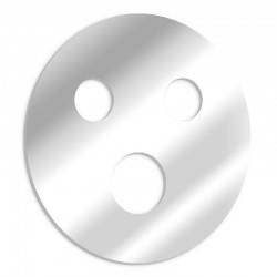 Miroir décoratif Smiley Surpris