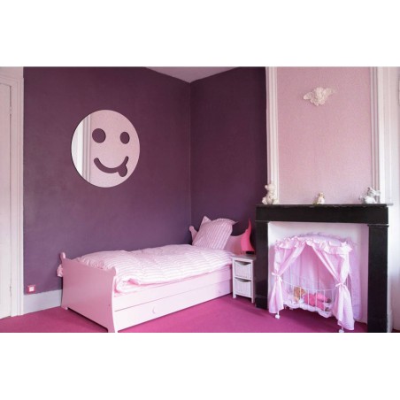 Miroir décoratif Smiley  Heureux