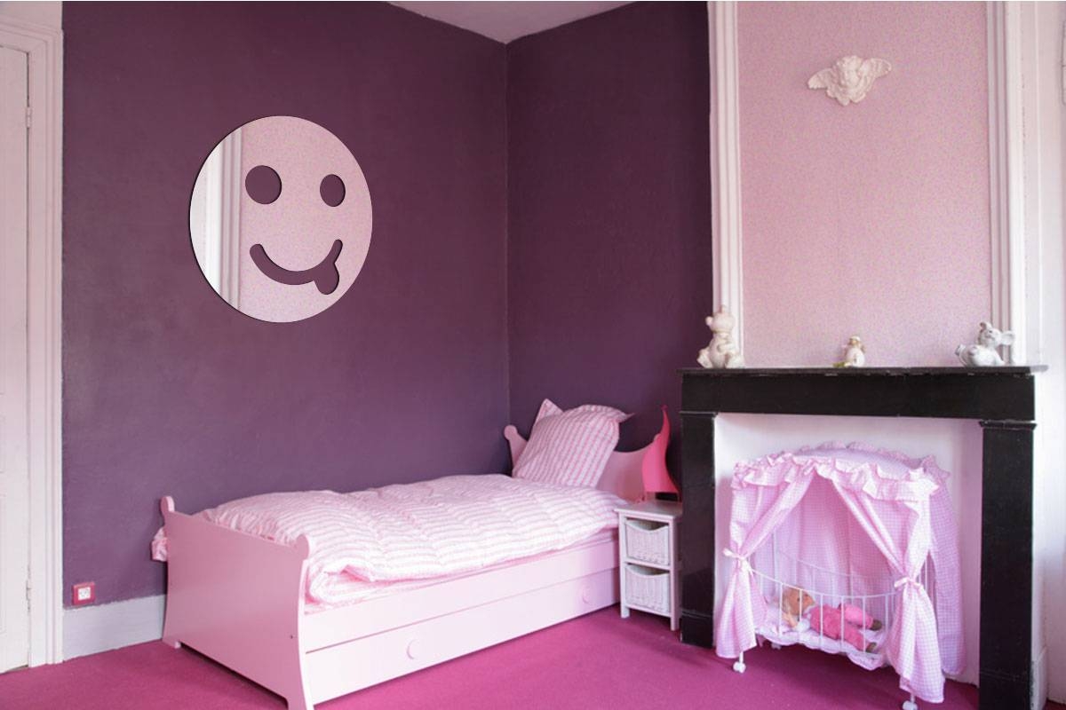 Decorative Smiley Teasing Mirror Solimar Sarl Tendancemiroir
