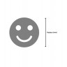 Miroir décoratif Smiley Sourirant Miroir décoratif Smiley Sourirant