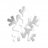 Miroir décoratif Flocon de neige Miroir décoratif Flocon de neige