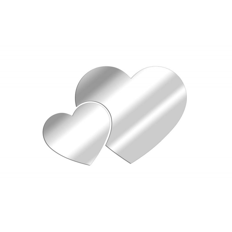 Miroir décoratif Cœurs Assemblés