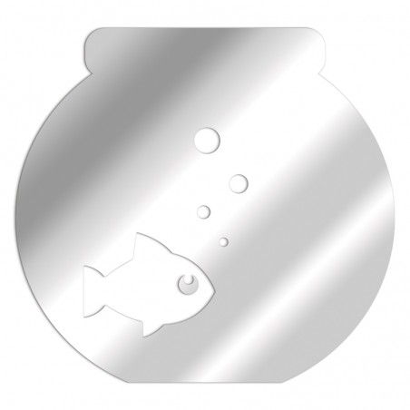 Fish and Jar decorative mirror