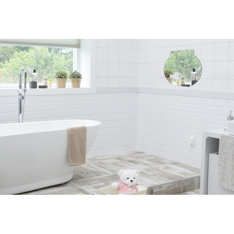 Fish and Jar decorative mirror