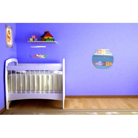 Fish and Jar decorative mirror