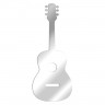 miroir déco guitare acoustique