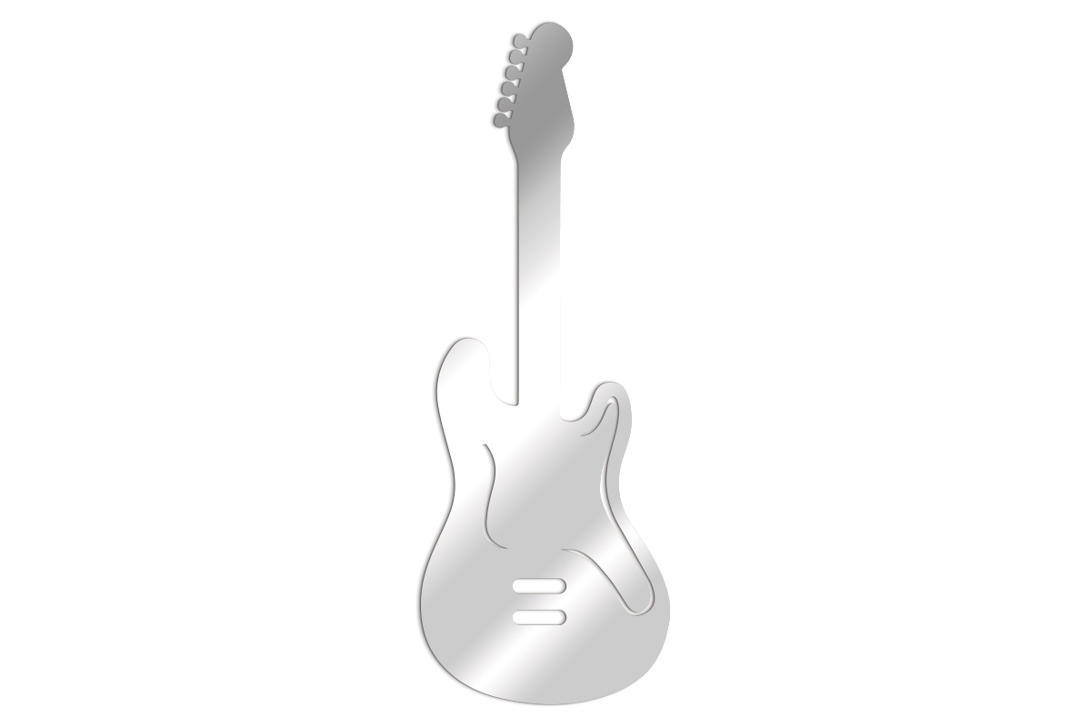 Mirror Electric Guitar
 - Decorative Mirror Electric Guitar Solimar Sarl Tendancemiroir