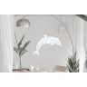 Elongated bubbles design mirror