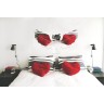 Specchio design a bolle allungate Specchio design a bolle allungate