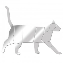 Miroir Chat géométrique