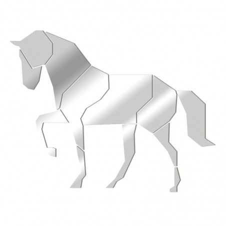 Miroir Cheval géométrique