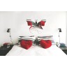 Elongated bubbles design mirror Elongated bubbles design mirror