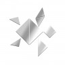 Specchio design a bolle allungate Specchio design a bolle allungate