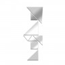 Specchio design a bolle allungate Specchio design a bolle allungate