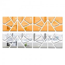 Irregular 3D design mirror