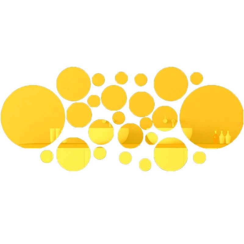 Sets of 26 Decorative Mirrors Bubbles