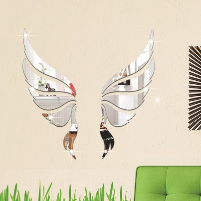 3D Angel Wings Mirror