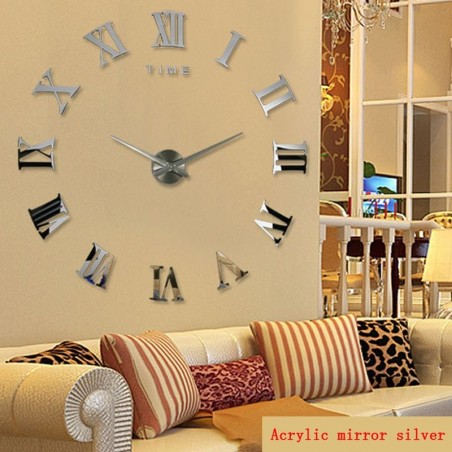 Roman numerals wall clock