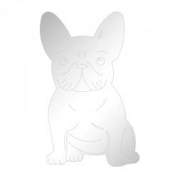 Miroir Bouledogue Français