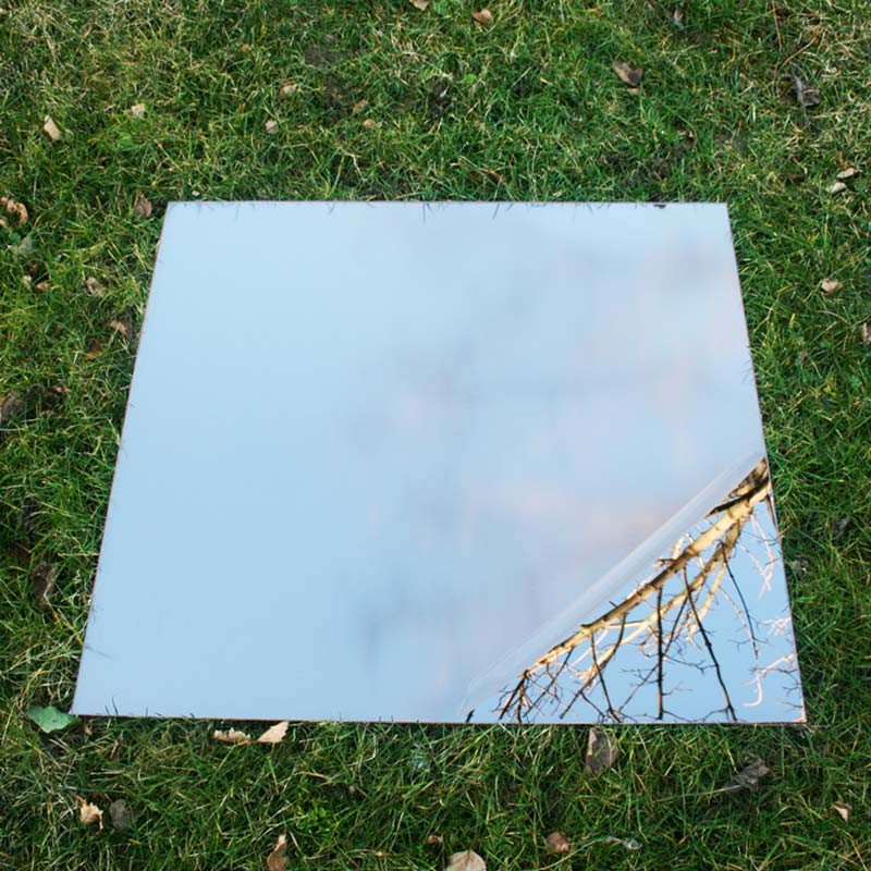 90x90 cm Outdoor Acrylic Garden Mirror