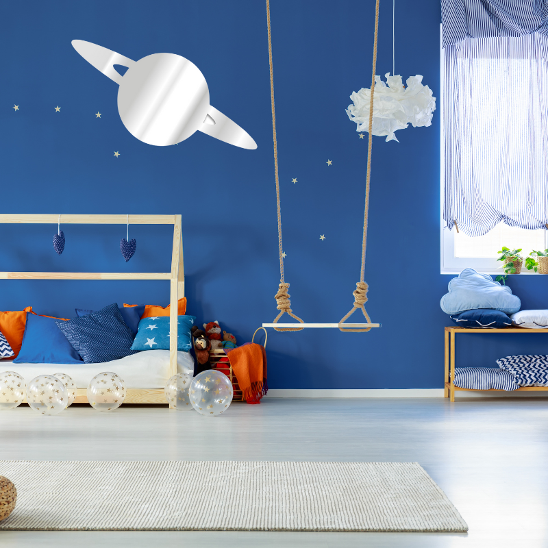 Decorative Saturn Planet Mirror