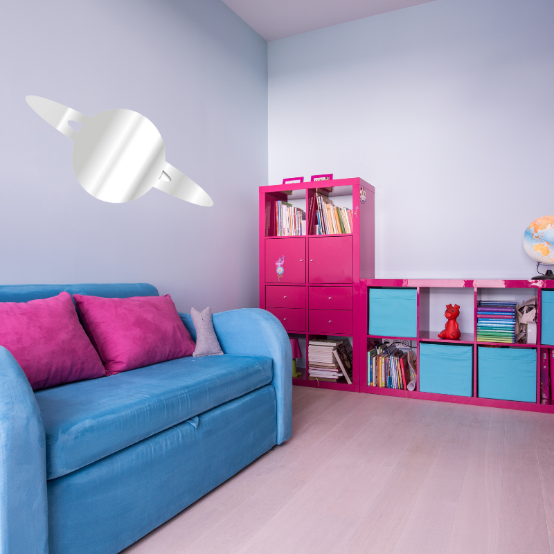 Decorative Saturn Planet Mirror