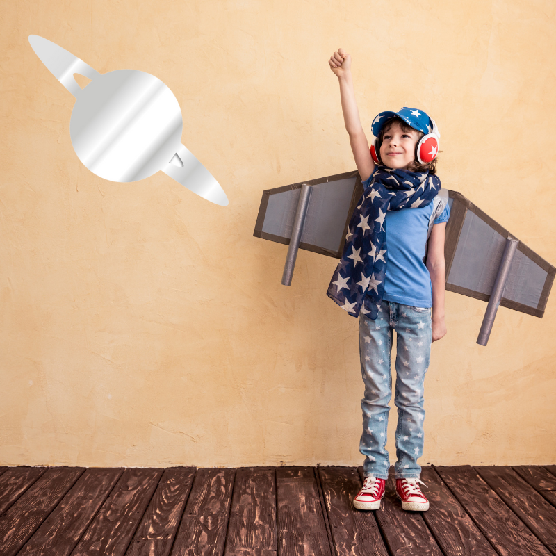 Decorative Saturn Planet Mirror