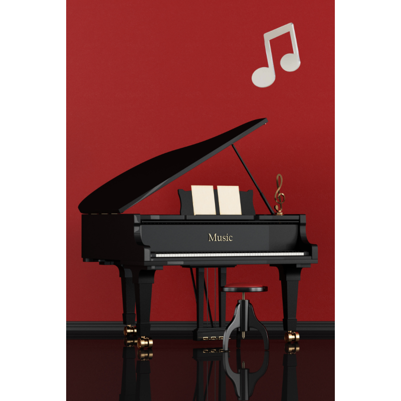 Decorative Music Note Mirror