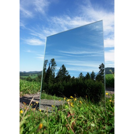 Miroir verre agencement exterieur