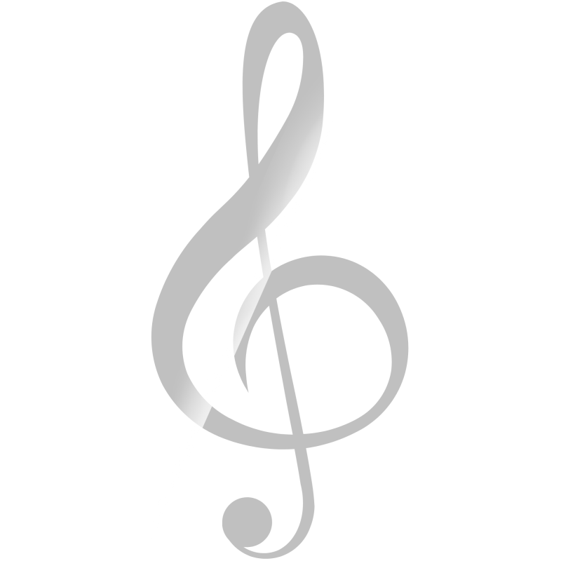 Decorative Treble Clef Mirror