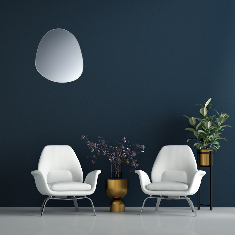 Organic Beta Irregular Mirror