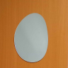 Irregular Omega Decorative Mirror