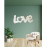 LOVE Decorative Mirror with Dog Paw