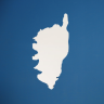 Corsica Map Mirror