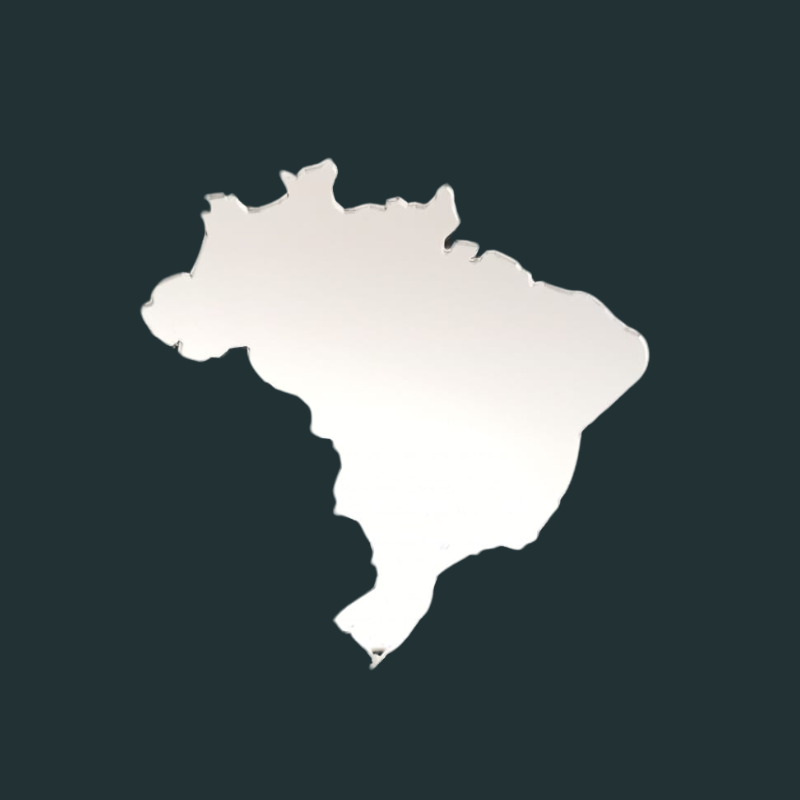 Miroir carte Brésil