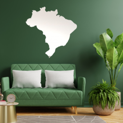 Miroir carte Brésil