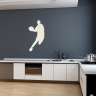 Basketball Player Wall Mirror