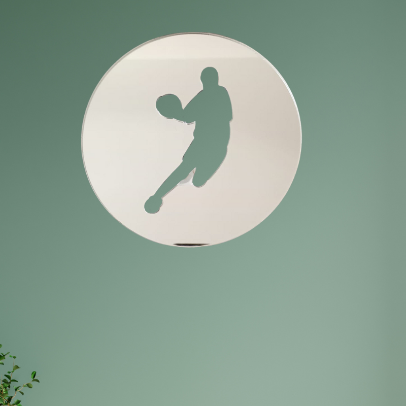 Basketball Hoop Wall Mirror