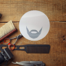 Short Beard Shaped Mirror