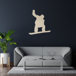 Miroir Snowboarder