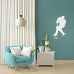 Miroir décoratif acrylique Hockey