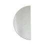 Miroir acrylique demi-lune – fabrication française
