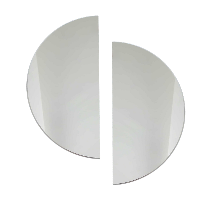 Miroir demi-lune pour salon, chambre ou entrée moderne