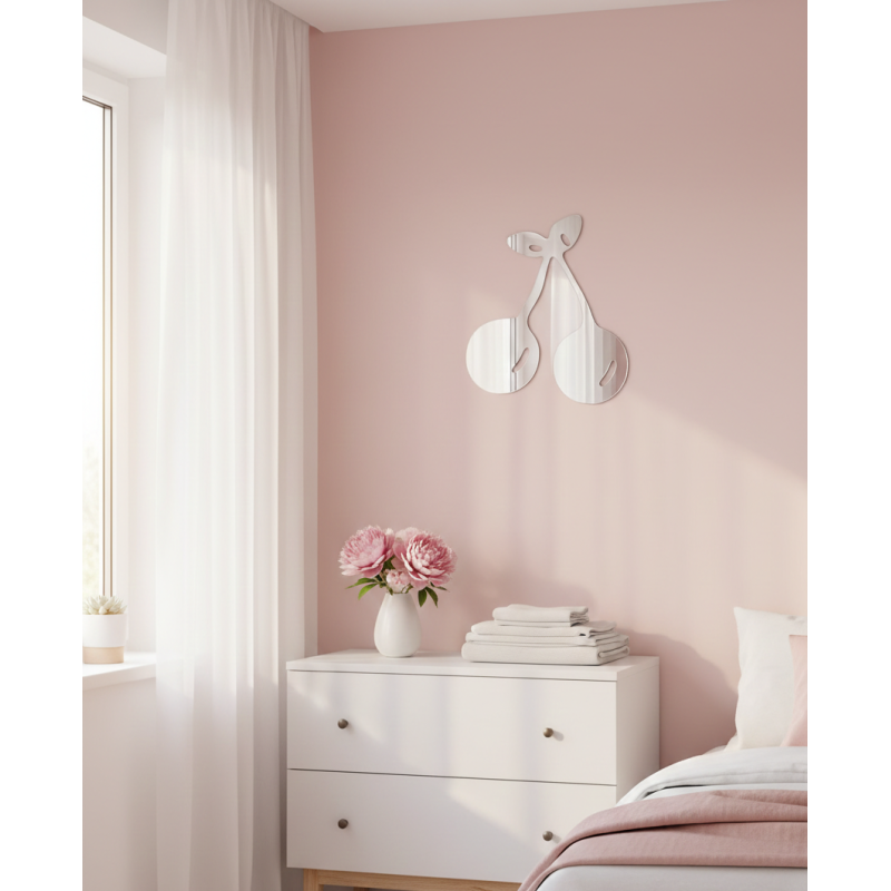 Miroir cerise