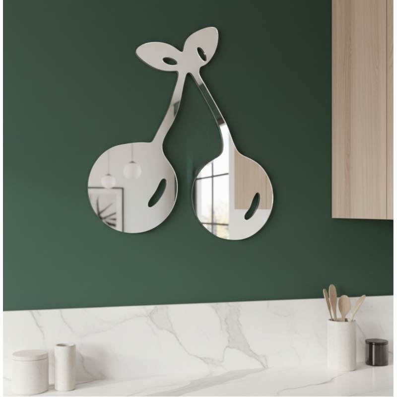 Miroir cerise