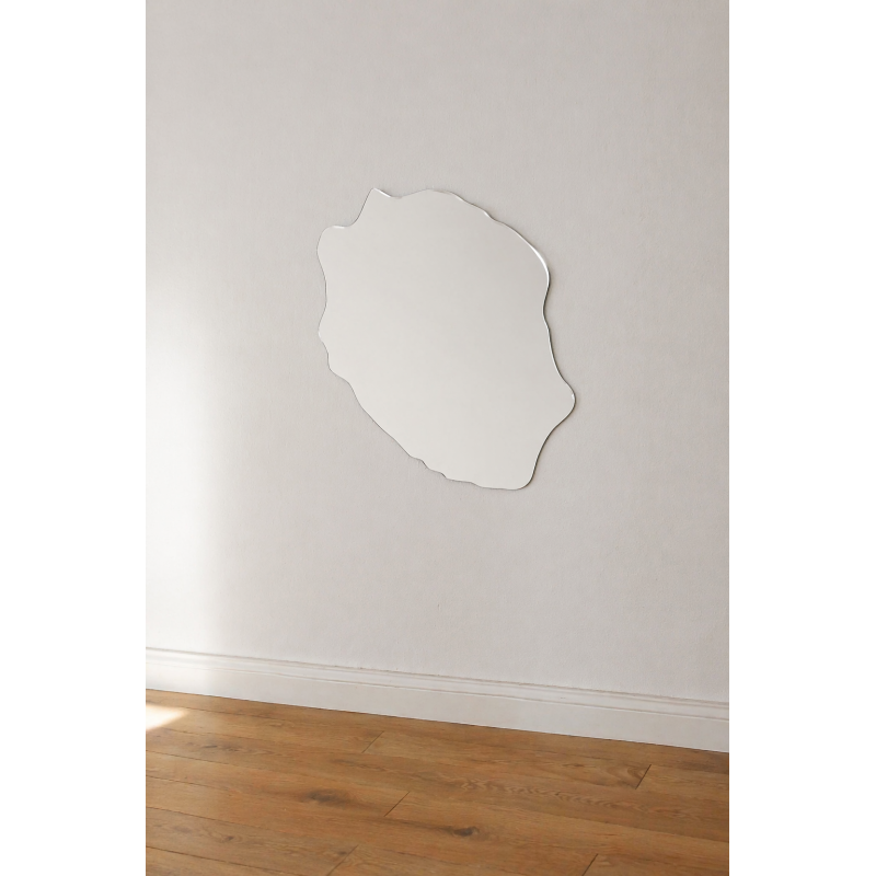 Miroir acrylique carte île de la Réunion