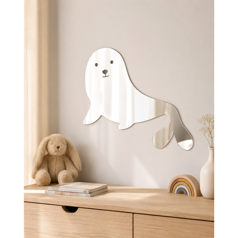 Miroir Otarie chambre d'enfant