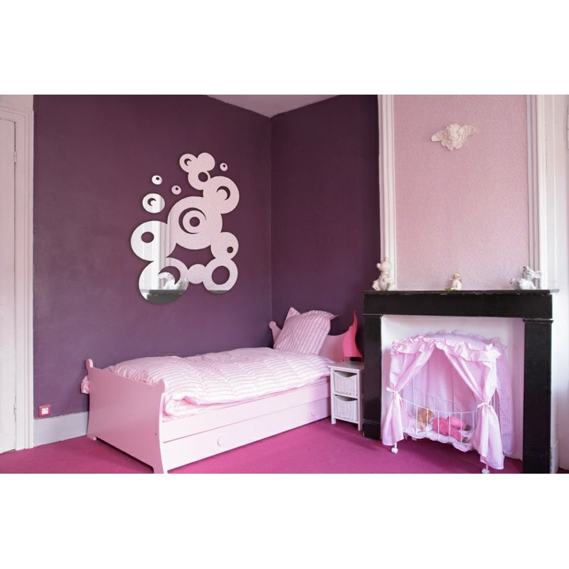 Spiegel-Design mit Blasen