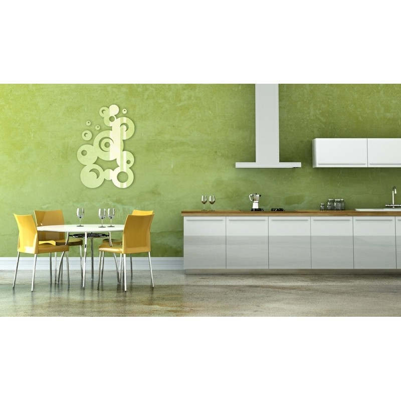 Spiegel-Design mit Blasen